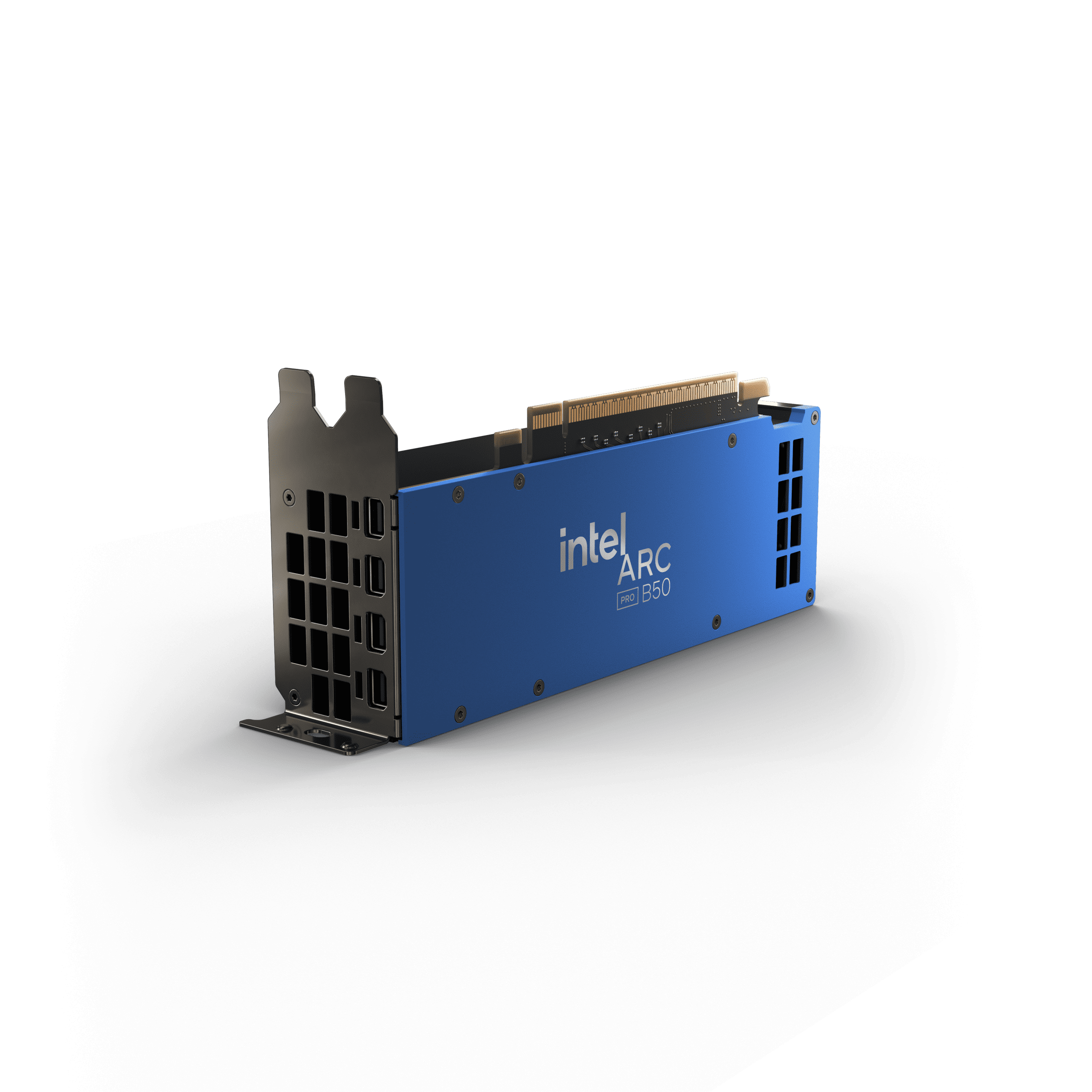 Intel Arc B50 izquierda
